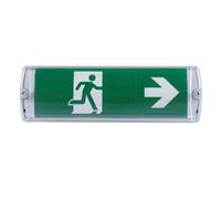 V-TAC Emergency Fire Exit LED Bulkhead Exit Light - Ceiling or Wall Mount, Maintained, 3 Hours Back Up - 24 Hrs Charging Time - 140 lumens