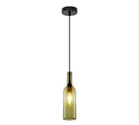 V-Tac Grey Minimalist Pendant Lamp E14 Led Socket Plastic & Glass 60W 800 Lumen 72X280X1050mm