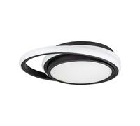 V-TAC LED 24W Ceiling Light Modern Flush Mount Natural Light White Black