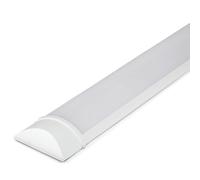 V-TAC LED Batten Light | 20W 2Ft LED Tube Lights 3000K Warm White | Wall and Ceiling Batten Light | Shed Light, Kitchen and Garage Lighting | 2Ft - 60cm Samsung LED Tube Light