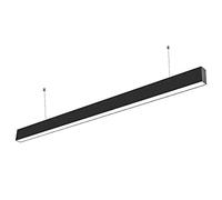 V-TAC LED Ceiling Light Chip Samsung Pendant Light 40 W Straight Colour Black 3 in 1