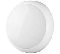 V-TAC All in One White Round CCT and Wattage Switchable Bulkhead Light with Sensor and Emergency - Size: 32 x 10 x 10cm - Wilko