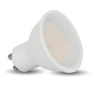 V-Tac LED GU10 Bulbs - PACK OF 6 - 5W SMD LEDs - 110 Degree Beam / 320 LUMENS - Warm White 3000K - Non-Dimmable / 230v Power / 20000 Hour life span