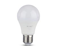 V-TAC LED Light Bulb E27 Screw 4000K Daylight White | 9W Equivalent to 60W | Classic A60 Shape Non Dimmable