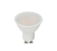 V-TAC LED Spotlight GU10 Samsung Chip, 3000 K, 400 lm, 5 Watt Plastic, White, One Size