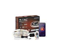 V-TAC LED Strip Light 5M | LED Lights for Bedroom | Compatible with Alexa & Google Home | RGB+3IN1 | IP65