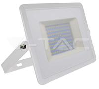 V-Tac Lumi 100W Led Floodlight Smd E-Series G2 White Body 4000K
