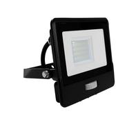 V-Tac Lumi Vt-128S-1 20W Pir Sensor Floodlight Samsung Chip & 1M Cable 4000K