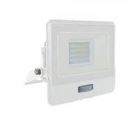 V-Tac Lumi Vt-128S 20W Pir Sensor Floodlight Samsung Chip 4000K Black Body