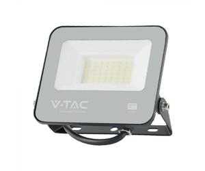 V-Tac Lumi Vt-44033 30W Floodlight Samsung Chip 1M Wire 6500K Black Body Grey