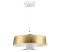 V-TAC Modern Gold 7W LED Ceiling Pendant Bell Metal Scodella Lamp