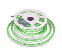 V-Tac Neongr10 Neon Led Rope Light Strip Flexible Green Ip65 24V (10M/roll) 8W/m