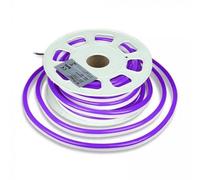 V-Tac Neonv10 Neon Led Rope Light Strip Flexible Violet 24V 8W/m (10M/roll)
