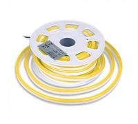 V-Tac Neony10 Led Neon Rope Light Strip Flexible Yellow 24V (10M/roll) 8W/m