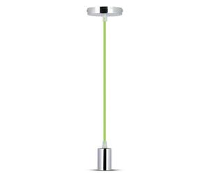 V-TAC SKU.3785 Pendant Light Bulb E27 Green VT-7338, Plastic, and Other Materials, Depth 60 mm