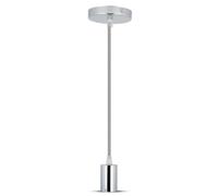 V-TAC SKU.3786 Suspension Light Bulb E27 Grey VT-7338, Plastic, and Other Materials, Depth 60 mm