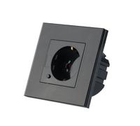 V-TAC Smart WiFi EU Wall Sconce Outlet Lamp Black White VT-5134