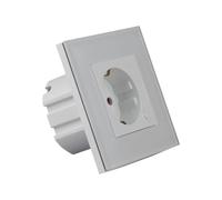 V-TAC Smart WiFi EU Wall Sconce Outlet Lamp Black White VT-5134