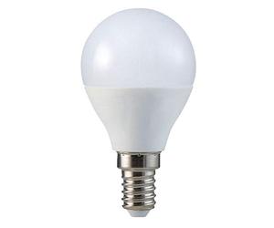 V-TAC Smarthome VT-5154 LED WiFi Smart Lamp ?4.5W ?RGB + W ?E14?Compatible with Alexa and Google Home Assistant