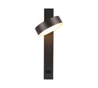 V-TAC VT-10111 LED Wall Sconce 8W Modern Warm Light Black