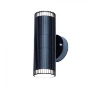 V-TAC VT-10175 Outdoor LED Wall Light 2xGU10 Double Emission Black