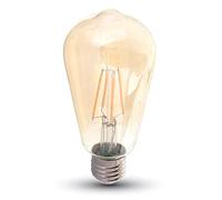V-TAC vt-1968 8 W E27 Warm White - LED Lamp (Warm White, Amber, CE, EMC, Glass)