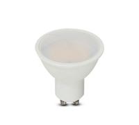 V-Tac Vt-205 4.5W Gu10 Led Spotlight With Samsung Chip 4000K 110 Degrees Beam Smooth White Plastic