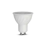 V-Tac Vt-227D 6W Gu10 Ripple Plastic Spotlight With Samsung Chip Colorcode:3000K 38'd Dimmable