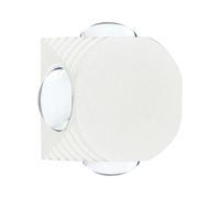 V-TAC VT-2544 LED Outdoor Wall Sconce Applique 2W Warm White IP54 White