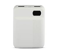 V-tac VT-3504 Powerbank met display - 10.000mAh - Wit