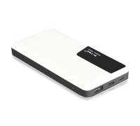 V-tac VT-3511 Powerbank met display - 10.000 mAh - Wit