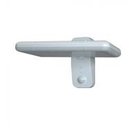 V-TAC VT-414 Solar LED Outdoor Wall Light 15W Motion Sensor IP65, White Black
