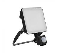 V-TAC VT-4919 20W LED PIR SENSOR FLOODLIGHT COLOUR CODE: 6500K BLACK BODY 120LM/