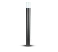 V-TAC VT-7618 LED Garden Bollard GU10 Outdoor Floor Lamp, Black, IP54