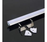 V-TAC VT-8114 Aluminium Corner Profile 2000mm - Versatile & Durable