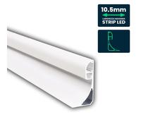 V-TAC VT-8208 Corner Profile For LED Strip Aluminum Silver 2 m