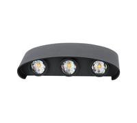 V-TAC VT-846 Outdoor LED Wall Sconce 5W Double Light Warm/Natural