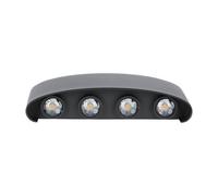 V-TAC VT-848 Outdoor LED Wall Sconce 7W Dual Light Warm Natural