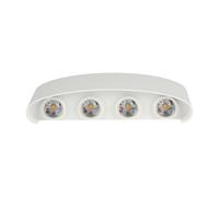V-TAC VT-848 Outdoor LED Wall Sconce 7W Dual Light Warm Natural