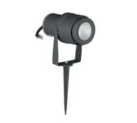 V-TAC VT-857 12W Adjustable Garden Spike LED Spotlight Grey Color IP65 Natural White Light 4000K - SKU 217551
