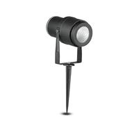 V-TAC VT-857 LED Garden Spotlight With Stake 12W IP65 Outdoor COB Black