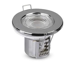 V-TAC VT-885 5W Headlight Firerated Fit with Samsung Chip White 6400K -Chrome