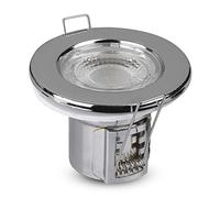 V-TAC VT-885 5W Spotlight Firerated Fitting with Samsung Chip Warm White 3000K -Chrome