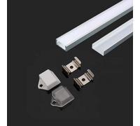 V-Tac Vt-9327 Milky Aluminum Profile For Led Striplights - 2M Length