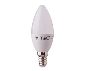 V-Tac Vt212754 5W Smart Led Candle Bulb E14 - Compatible With Alexa & Google Home Rgb+Ww+Cw+Dw+(Vt-5114)