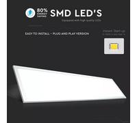 V-Tac Vt216256 29W Led Ceiling Panel Light 1200X300mm Smd Chip 3000K