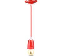 V-Tac Vt3807 High Frequency Porcelain Lamp E27 Holder Red (Vt-7998)