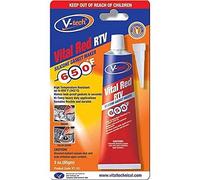 V-tech Red RTV Silicone Instant Gasket Maker 650F 85g