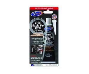 V-Tech VT-157P Vital Black Professional RTV Silicone Instant Gasket Maker 100gm