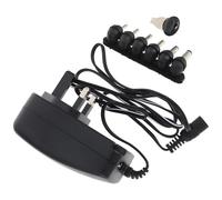 V to 12v Adjustable Power Supply Adapter 30w PC Black